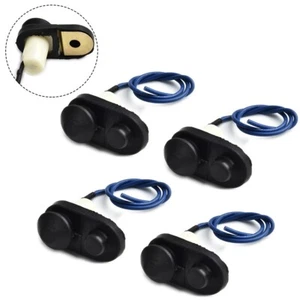 4PCS Car Vehicle Interior-Door Courtesy Lamp Light Switch Button Black Universal - Picture 1 of 21