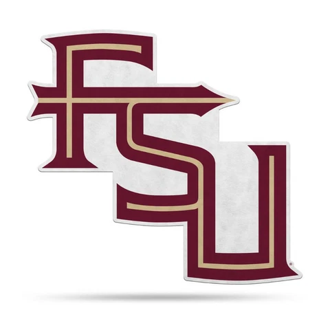 Florida State Seminoles 18"x18" Mascot Felt Pennant [NEW] Sign Banner Wall Cave Cover