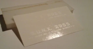 LIONEL SUNOCO S.U.N.X. 2955 BLACK TANK CAR WHITE CLEAR WATERSLD 2 DECAL SET LOOK - Picture 1 of 3