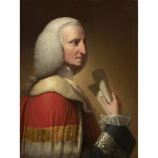 Benjamin West George First Lord Lyttelton 1772 Painting Canvas Art Print Poster