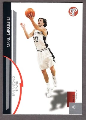 2005-06 TOPPS PRISTINE MANU GINOBILI CARD #86 **NM-MT** SAN ANTONIO SPURS - Image 1 of 2