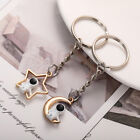 Creative Design Star Moon Astronaut Couple Keychain Sweet Romantic Jewelry