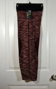 NUEVO CON ETIQUETAS LEGGINGS NIKE PRO HYPERWARM AJUSTADOS ENTRENAMIENTO GRANATE ENTRENAMIENTO TALLA XS, S - Imagen 1 de 6