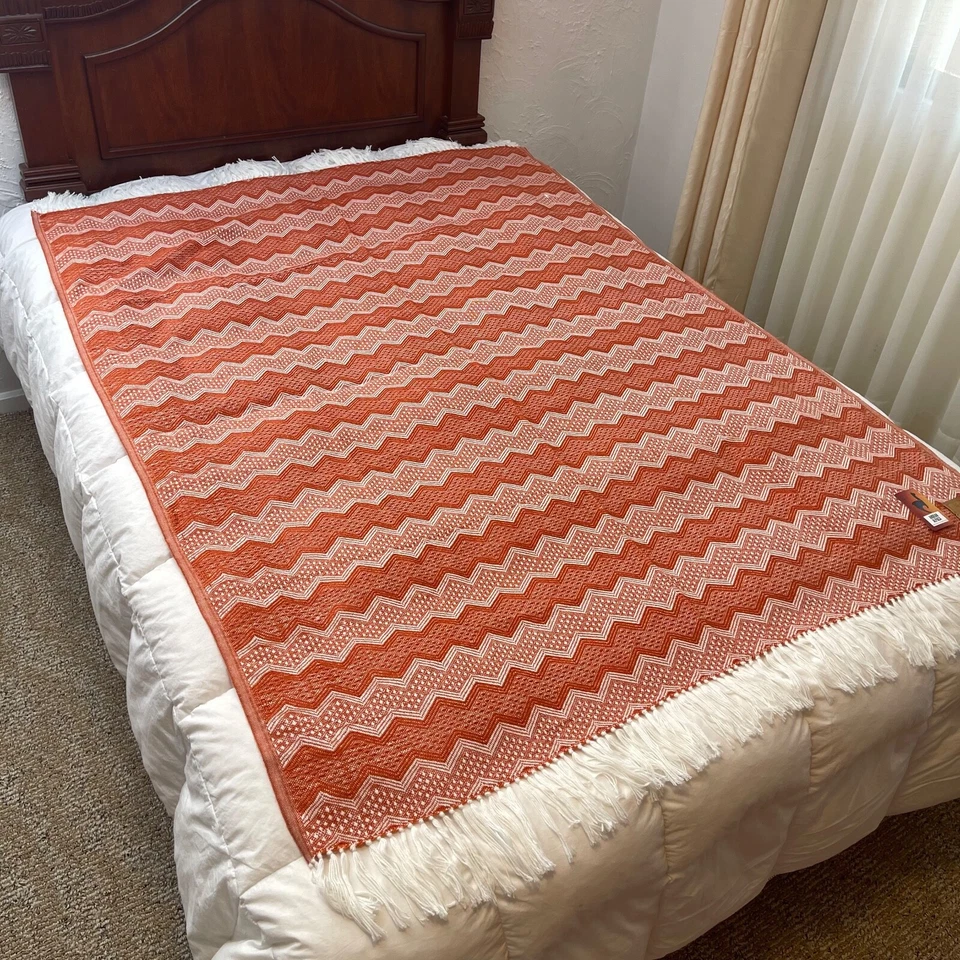 MANTA DE ALPACA ANDINA HECHA A MANO 55x66 Foto 1 de 1