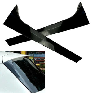 For Skoda Kodiaq 2016-2020 2x Rear Window Spoiler Side Wing Trim Cover - Picture 1 of 7