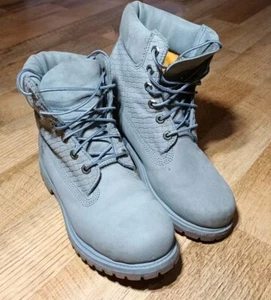 Timberland Boots Light Grey Size 6 Lace Ups - Picture 1 of 16