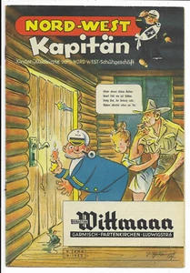 Nord-West Kapitän Nr.4 von 1955 - Kinder-Illustrierte Werbeheft Schuhgeschäft - Picture 1 of 2