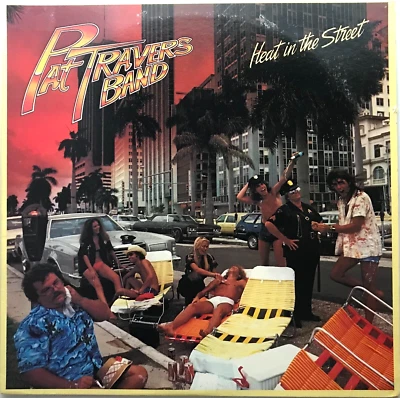 PAT TRAVERS BAND "Heat In The Street" LP [CRC Edition] 1978 Polydor EX /VG+ - Image 1 of 4