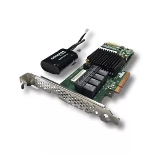 ARS-71605 Adaptec SAS/SATA 6Gb/s Controller Card WITH AFM-700 BATTERY - Picture 1 of 3