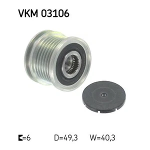Alternator Freewheel Clutch Pulley SKF for Passat Golf Transporter Caddy Polo Sh - Picture 1 of 6