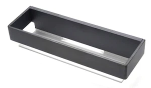 Keuco Duschkorb Duschablage EDITION 11 Silber eloxiert / Schwarz Chrom gebürstet - Bild 1 von 8