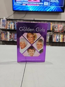 The Golden Girls - The Complete Sixth 6 Six Season DVD TV Show Series 3-Disc Set - Zdjęcie 1 z 2