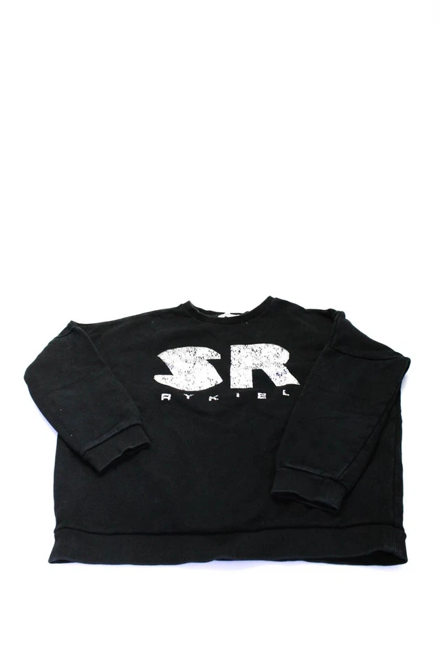 Sudadera Sonia Rykiel Niñas Algodón Estampado Gráfico Cuello Redondo Negra Talla 12 Foto 1 de 4