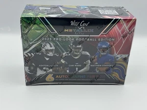 2025 Wild Card American Metallix Pro-Look Football Hobby Box - Picture 1 of 2