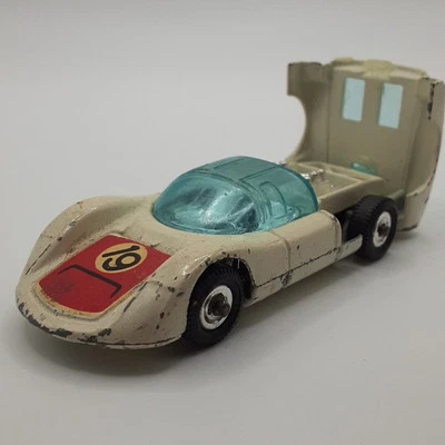 Corgi Juniors Porsche Carrera 6 #19 blanco hecho en Reino Unido Foto 1 de 4