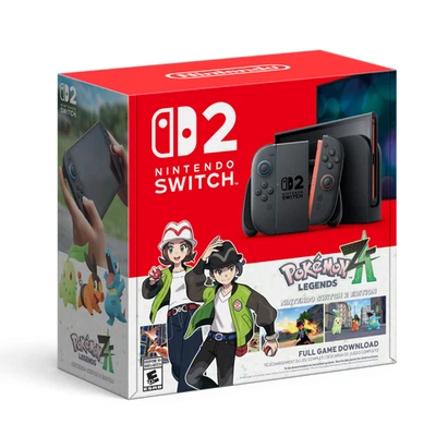 Nintendo Switch 2 + Pokémon Legends: Z-A BUNDLE! - SHIPS FAST _ New Sealed - Image 1 of 2