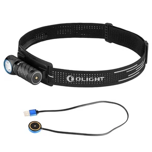 Olight Perun 3 Mini 1250 Lumen Compact Right-Angle Headlamp - Picture 1 of 11