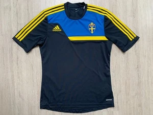 2013 2014 Training Schweden Fußball Trikot Sweden Football Jersey Shirt Adidas M - Bild 1 von 8