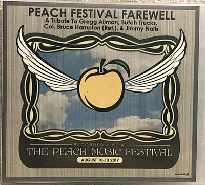 PEACH FESTIVAL FARWELL 8-12-17 2CD *NEW* Tribute to Gregg Allman  Butch Trucks Foto 1 de 3
