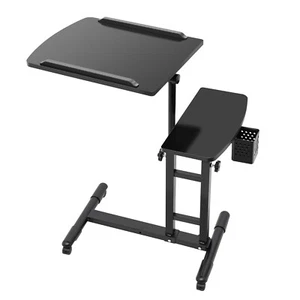 Adjustable Mobile Tattoo Work Station Arm Rest Stand Desk Table Workbench Tray - Picture 1 of 21