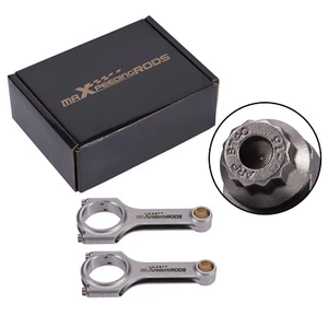 H-Beam Connecting Rods for Fiat 500 118mm Conrod pleuel bielle ARP 2000 Bolts - Picture 1 of 11