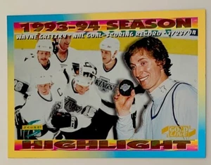 1994 Pinnacle Wayne Gretzky Holo 1993/94 Season Highlight Insert Card #241 - Picture 1 of 2