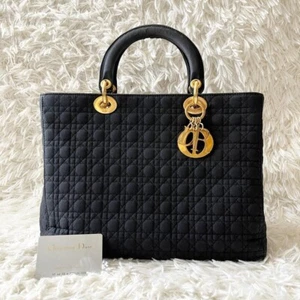Christian Dior Lady Dior Cannage Handtasche Schwarz Dior Bag - Bild 1 von 12