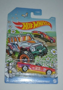 HOT WHEELS 2023 SPRING EASTER SERIES 4/5 - '65 FORD MUSTANG CONVERTIBLE RED - Picture 1 of 6