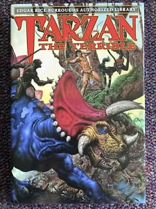 Tarzan the Terrible HC Edger Rice Burroughs Authorized Library ERB, Inc Book #8 - Imagen 1 de 2