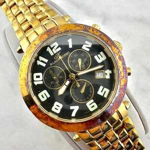 Klaus-Kobec Swiss Quartz Men's Watch Chronograph KKG2009G - Has New Battery - Picture 1 of 17