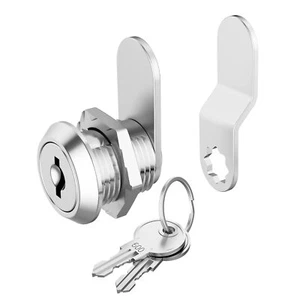 1 Pcs Cabinet Lock With Keys 5/8" Cam Lock Keyed Alike Secure Drawer Mailbox Fil - Picture 1 of 7