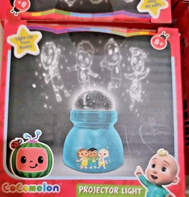 CoComelon Projector Night Light LED Kids Room Toy Decor Battery Operated - Image 1 of 4