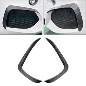 Front Bumper Side Air Vent Splitter Spoiler Fit For BMW X5 F15 M Sport 2014-2018 - Imagen 1 de 3