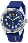 Mens Wristwatch NAUTICA FINN WORLD NAPFWF201 Silicone Blue Sub 50mt