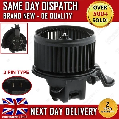 VAUXHALL CORSA D / CORSA E / CORSAVAN / COMBO D / ADAM HEATER BLOWER MOTOR FAN - Image 1 of 4