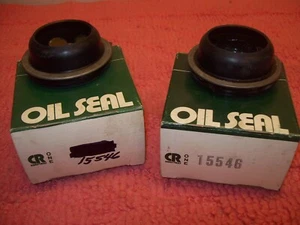 Lot of 2! Genuine CR Industries Chicago Rawhide SKF oil seal 15546 NOS,Free ship - Bild 1 von 2