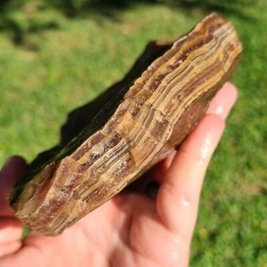 BROWN RHODOCHROSITE LAPIDARY ROUGH ARGENTINA 3lb 3.2oz - Picture 1 of 6