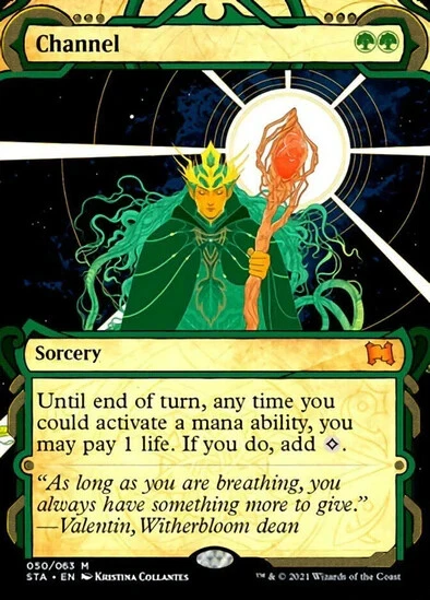 Channel (Etched) (STA) Strixhaven Mystical Archive - NM - Image 1 of 1