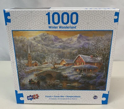 Winter Wonderland 1000 Piece Puzzle Sure Lox New - Image 1 of 2