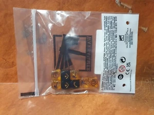 Warhammer Underworlds OOP Dice.  Translucent Marbled Orrange/ Black - Picture 1 of 1