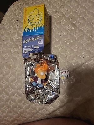 Kidrobot Futurama Universe X Figure Series 1 Fry w Panucci's Pizza Box 3 Openbox - Image 1 of 3