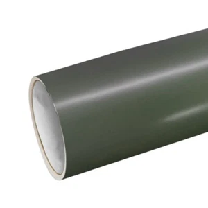 Militärgrüne Folie matt Keramik PET Car Wrapping CAST WRAPPALO 50x150cm - Bild 1 von 6