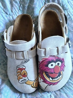 RARO Disney Birkis por Birkenstock ANIMAL de los Muppets Zueco Zapato 34 3 - 3.5  Foto 1 de 4