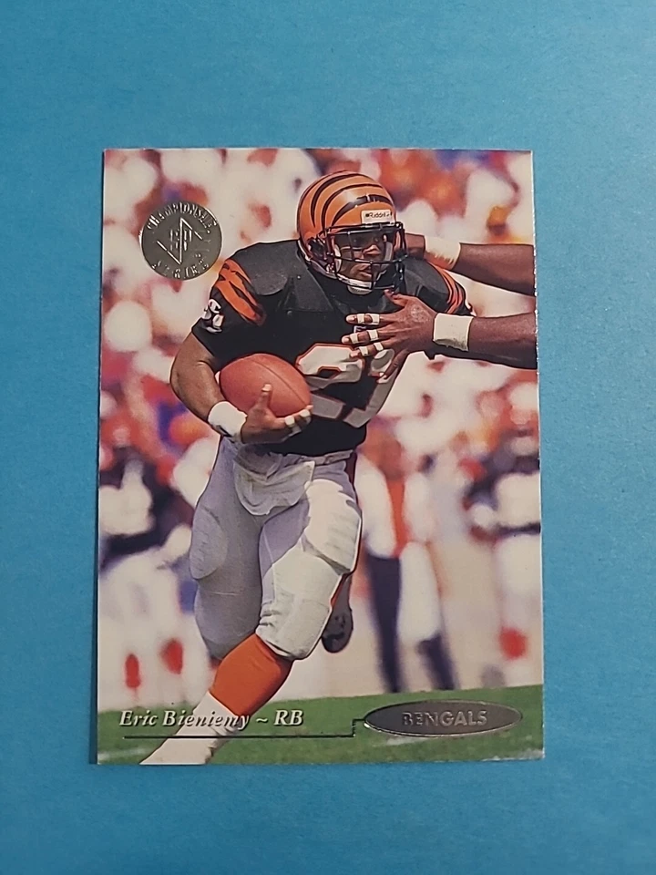 ERIC BIENIEMY 1995 UPPER DECK SP CHAMPIONSHIP SERIES FOOTBALL CARD # 81 I1196 - Image 1 of 2