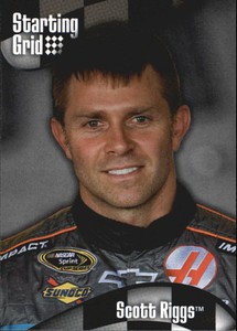 2008 Press Pass Starting Grid #SG23 Scott Riggs