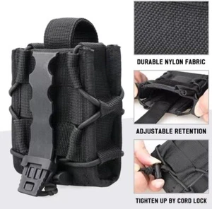 Tactical Duty Belt Molle Handcuff Case Cuffs Holster Pouch Hand cuff for Hunting - Picture 1 of 10