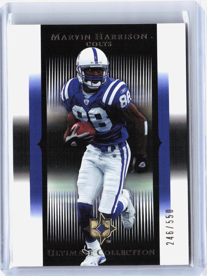 2005 Upper Deck Ultimate Collection #42 Marvin Harrison #'d /550 - Image 1 of 2