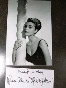 ANNA MARIA ALBERGHETTI Hand Signed Autograph Cut With Photo - BEAUTIFUL ACTRESS - Photo 1/3