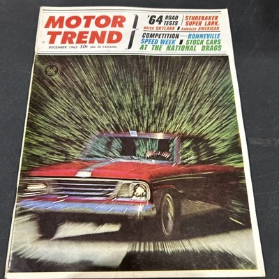 Motor Trend Magazine December, 1963 - Image 1 of 4
