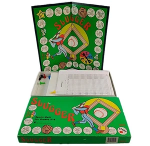 Slugger Sport Matematica Gioco da Tavolo Gradi 5-9 Insegnamento Homeschool Tutor Divertente, Sigillato - Foto 1 di 4